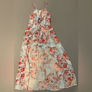 Combo long dress/hidden short maxi dress never worn